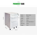 Steel office equipment 3 drawer mobile pedestal from Luoyang Factory